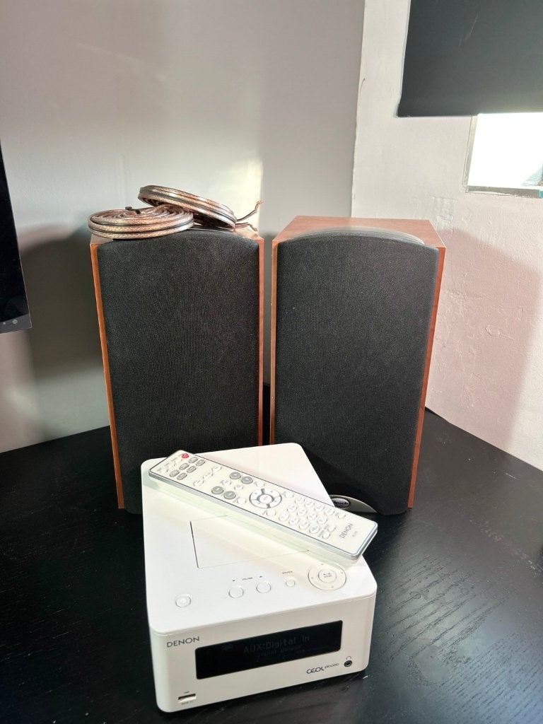 Complete Denon + Klipsch Set | Spotify & AirPlay, Gebruikt, Denon, MP3-aansluiting, Ophalen of Verzenden