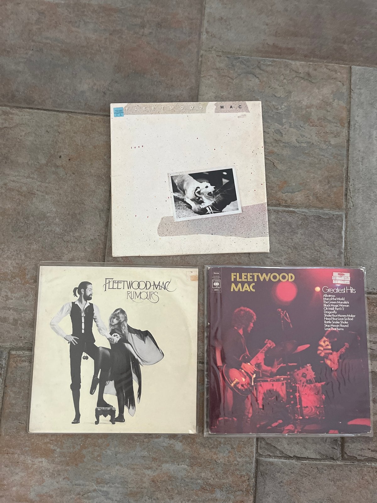Fleetwood Mac LP's: Rumours, Greatest Hits & Fleetwood Mac, Cd's en Dvd's, LP, Gebruikt, Pop, Ophalen of Verzenden