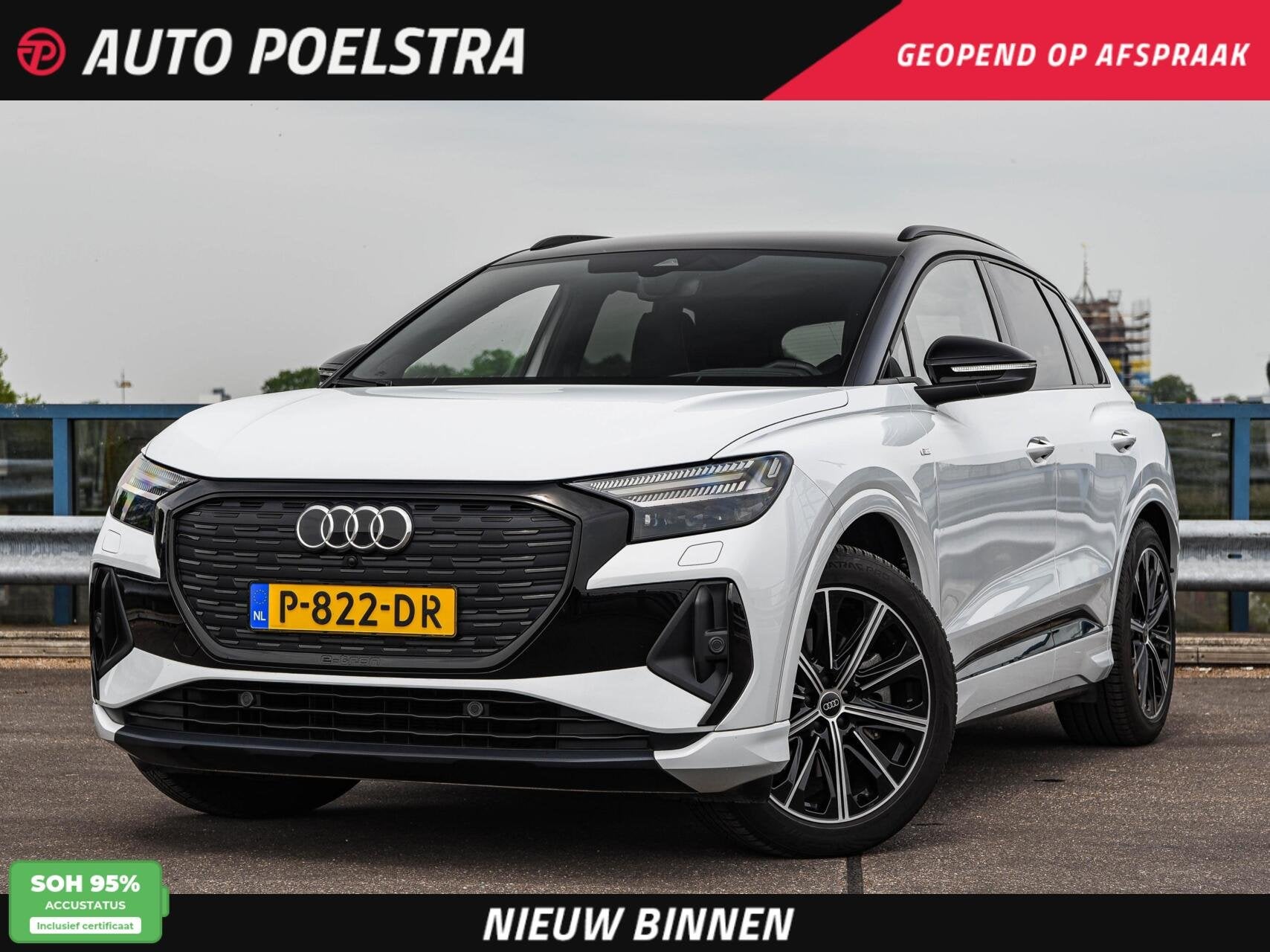 Audi Q4 e-tron 40 Launch edition S Competition 77 kWh | Trek, Auto's, Audi, Automaat, Dealer onderhouden, Achterwielaandrijving