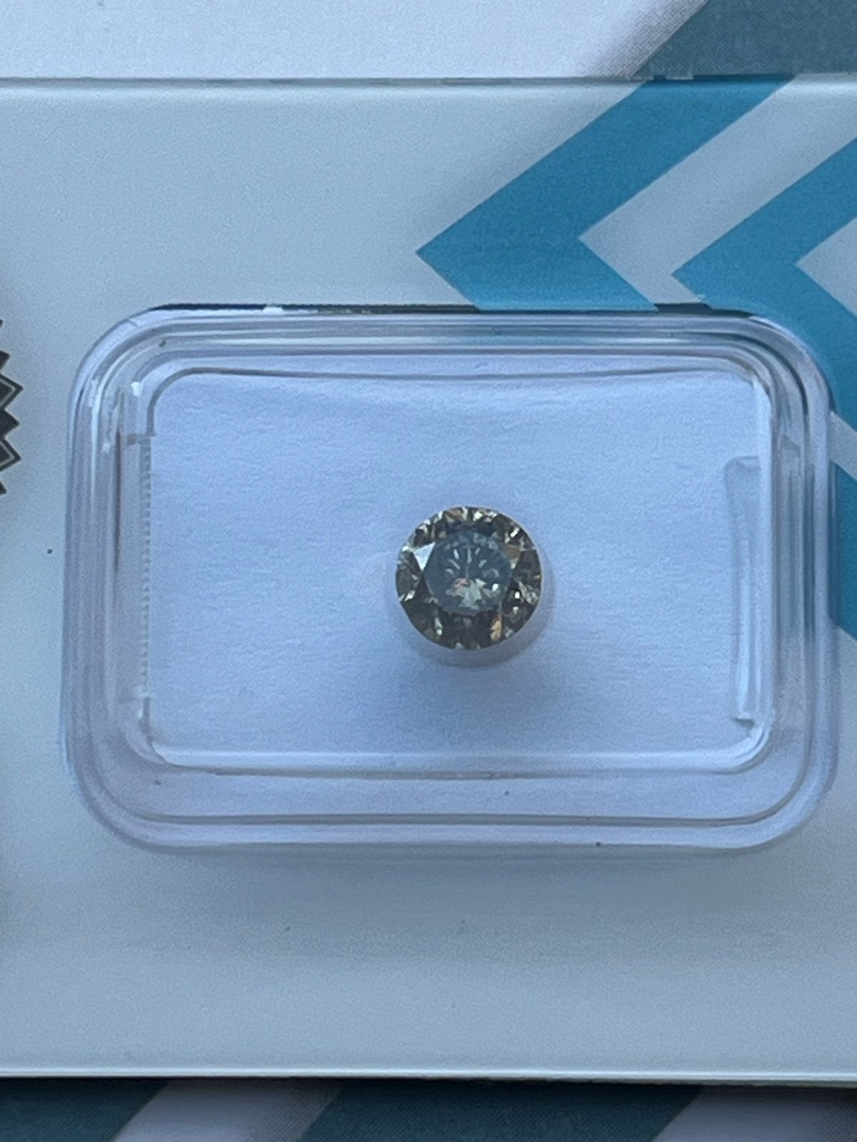 0.78 karaat Natuurlijke Diamant, IGI Gecertificeerd., Verzenden, Nieuw