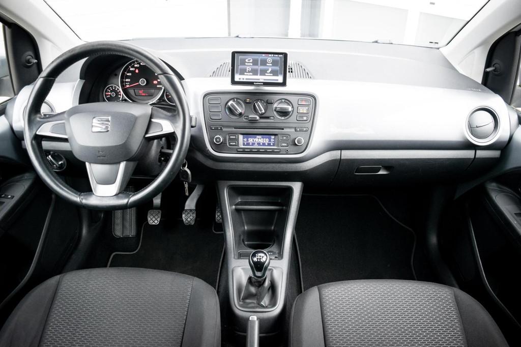 Seat Mii 1.0 Itech|NW. APK|5-DRS|NAVI|AIRCO|ELEKTRISCHE RAME, Voorwielaandrijving, Euro 5, Start-stop-systeem, Gebruikt