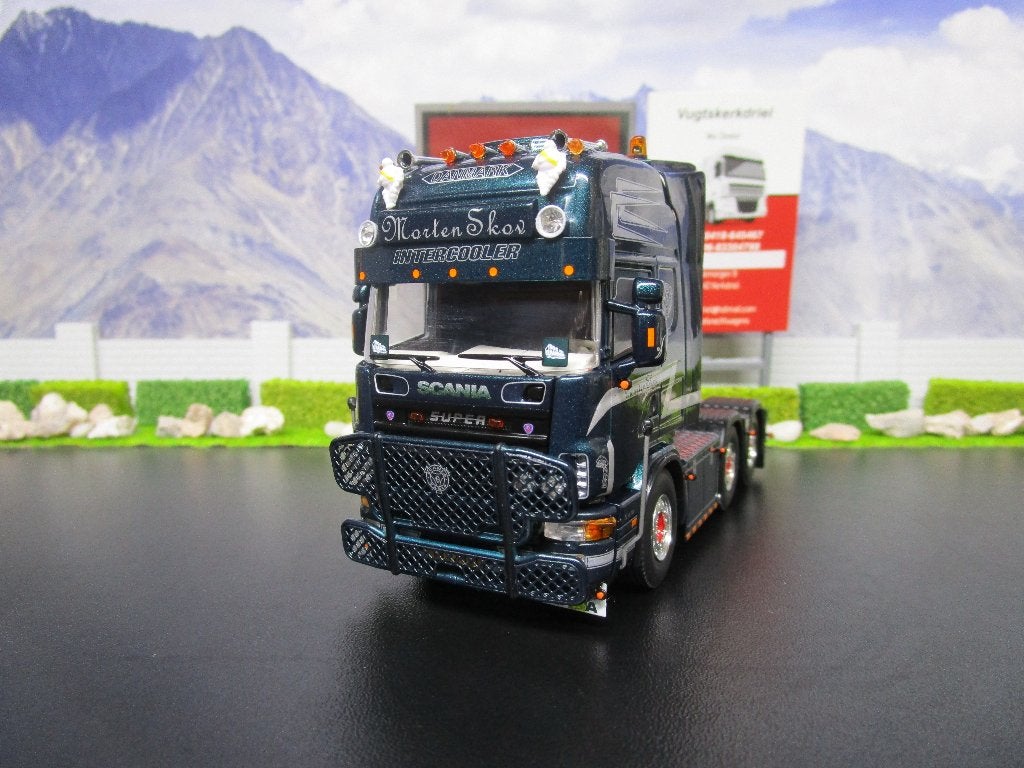 wsi 01-4655 morten skove scania 4 serie topline 6x2, Hobby en Vrije tijd, Modelauto's | 1:50, Ophalen, Nieuw, Bus of Vrachtwagen