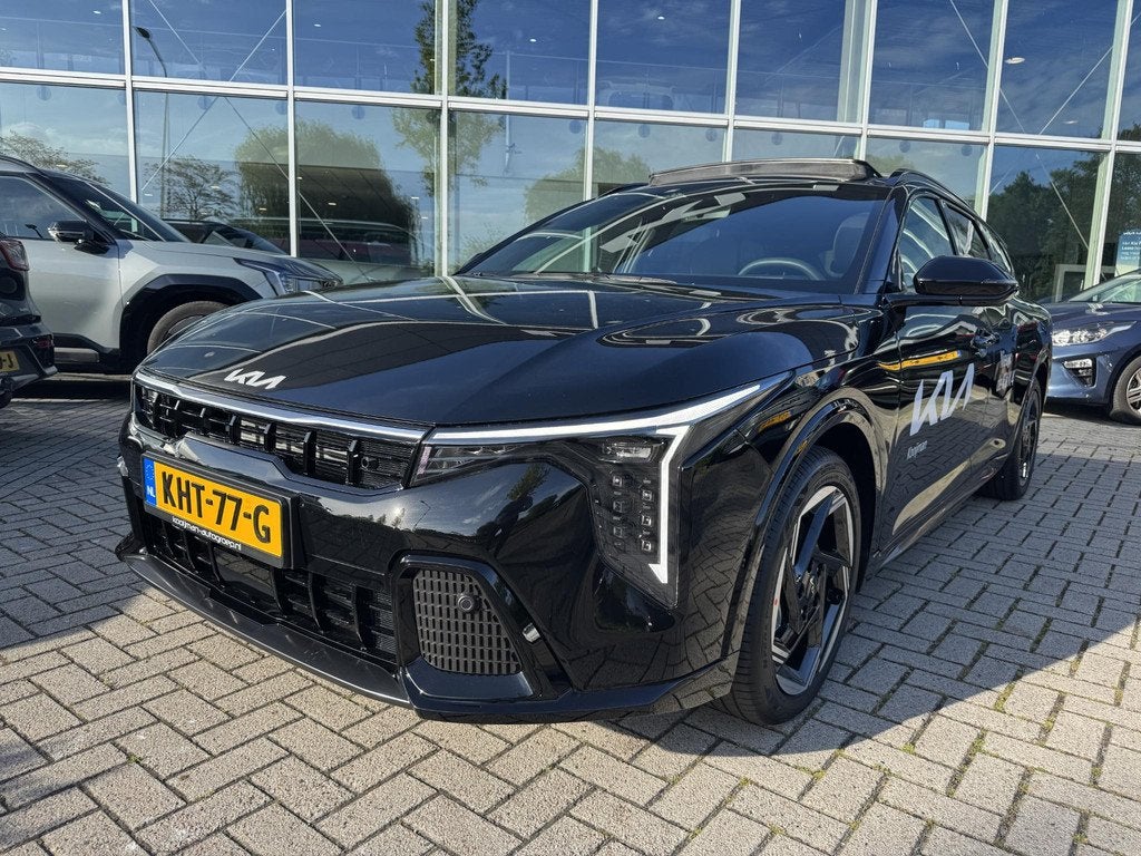 Kia K4 Sportswagon 1.0 T-GDi MHEV GT-Line Launch Edition, Auto's, Kia, Gebruikt, Zwart, Origineel Nederlands, 3 cilinders