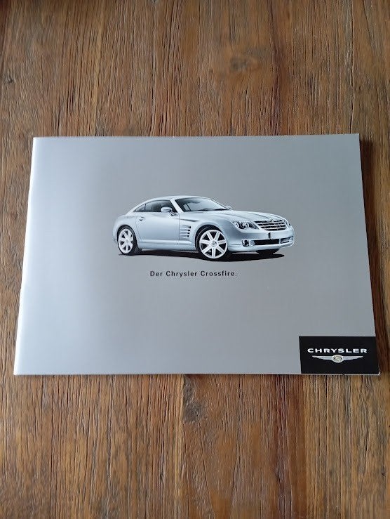 Der Chrijsler Crossfire [ Chrysler ] 2003 24 pag., Verzenden, Zo goed als nieuw, Overige merken