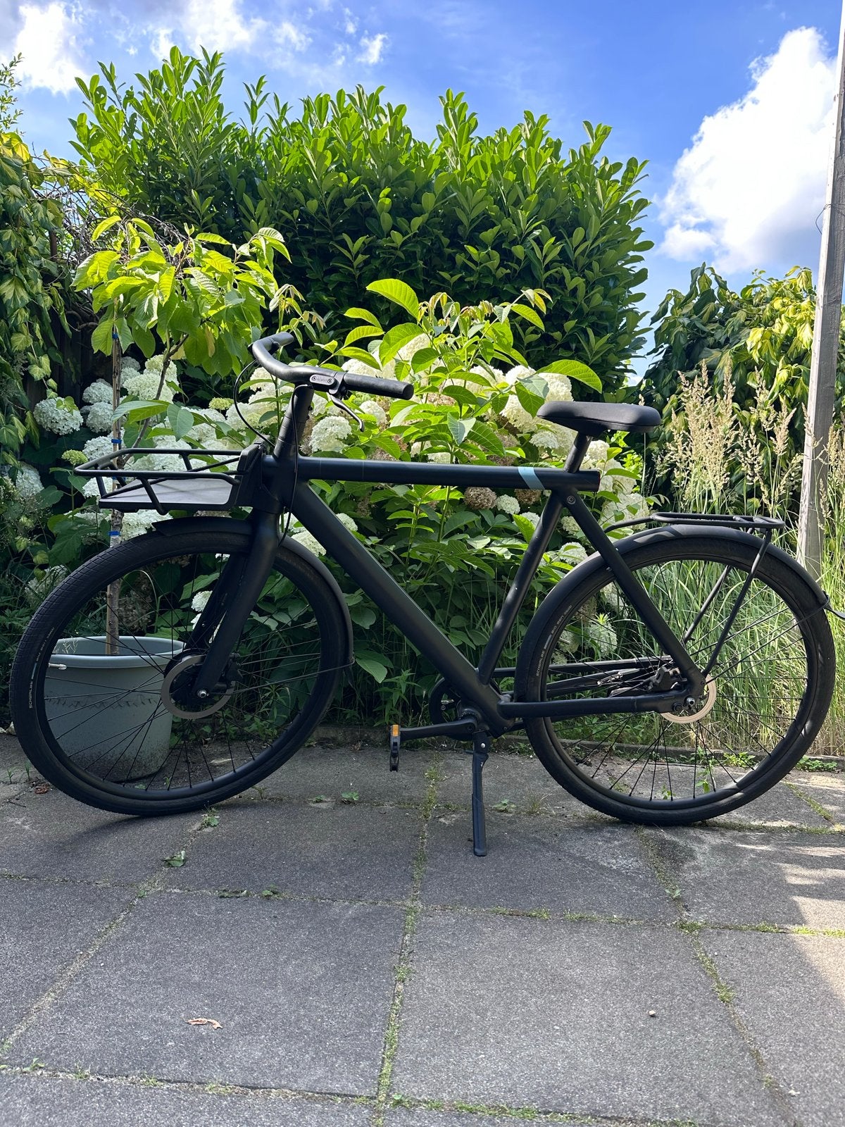 VanMoof S3 E-bike met lader, app en QR-code, Fietsen en Brommers, Elektrische fietsen, Zo goed als nieuw, Vanmoof, 55 tot 59 cm