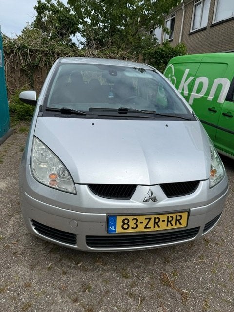 Mitsubishi Colt 1.3 CZ5 | 2008 | Zilver | Hatchback, Stof, Colt, Origineel Nederlands, Handgeschakeld