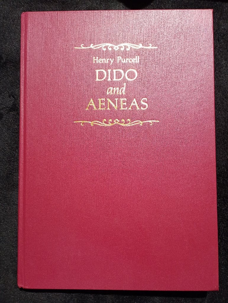 Henry Purcell, Dido and Aeneas Full Score, Viool of Altviool, Gebruikt, Klassiek, Ophalen of Verzenden