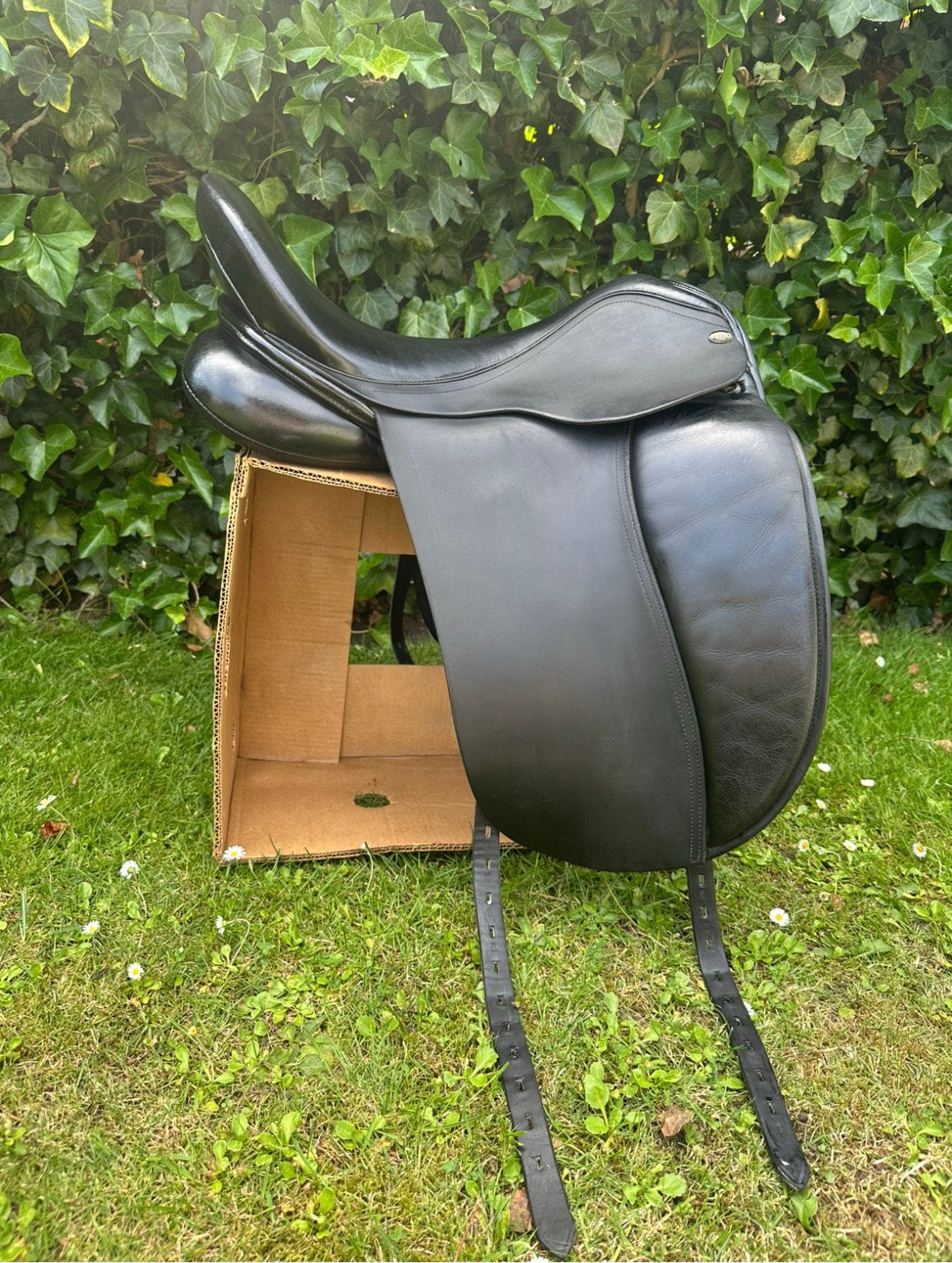 Heel net Fryso Legancy dressuurzadel 18,5 inch fit 4 mw, Dieren en Toebehoren, Ophalen of Verzenden, Zo goed als nieuw, Dressuur