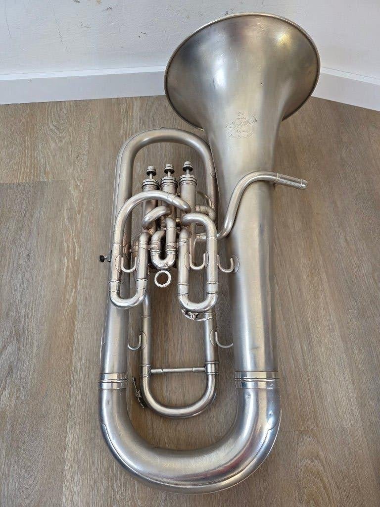 Besson New Standard Euphonium - 3 ventielen gecompenseerd, Ophalen of Verzenden, Gebruikt, Euphonium of Tenortuba, Met koffer of draagtas