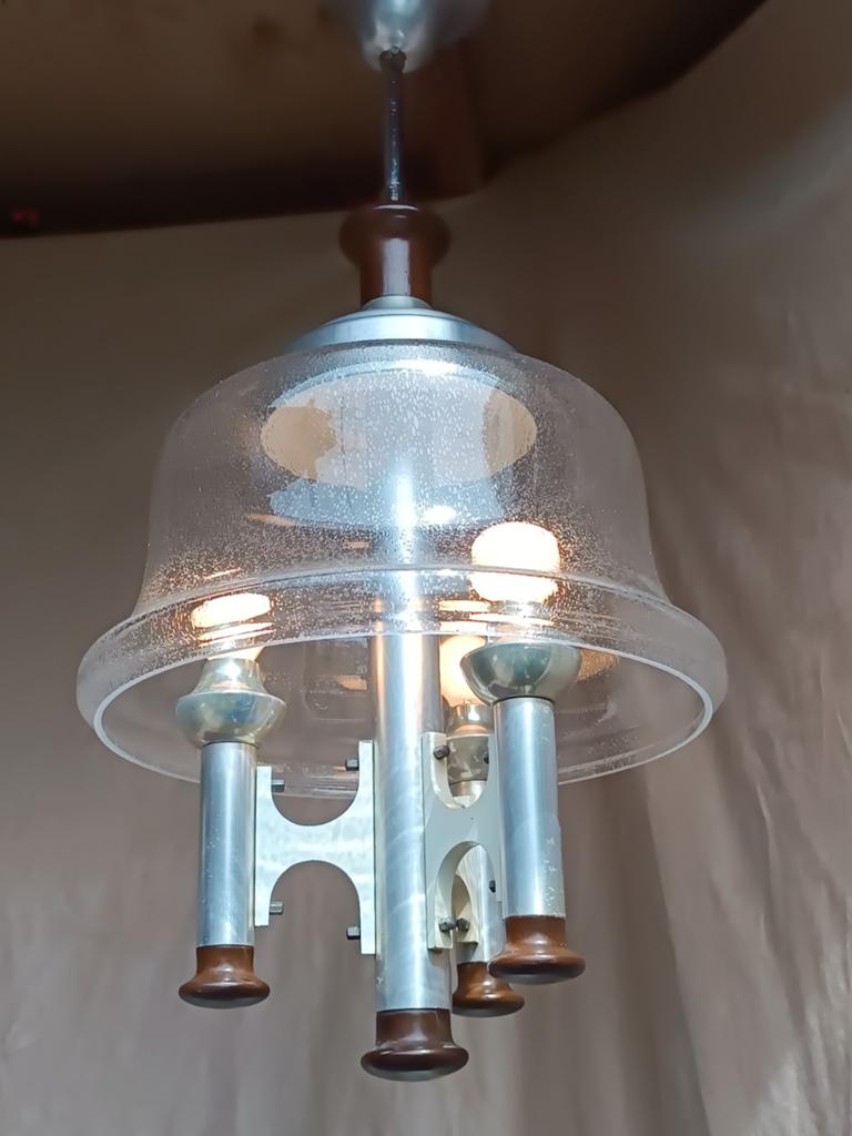 Mazzega Murano Grote Venitiaanse Hanglamp, Ophalen of Verzenden