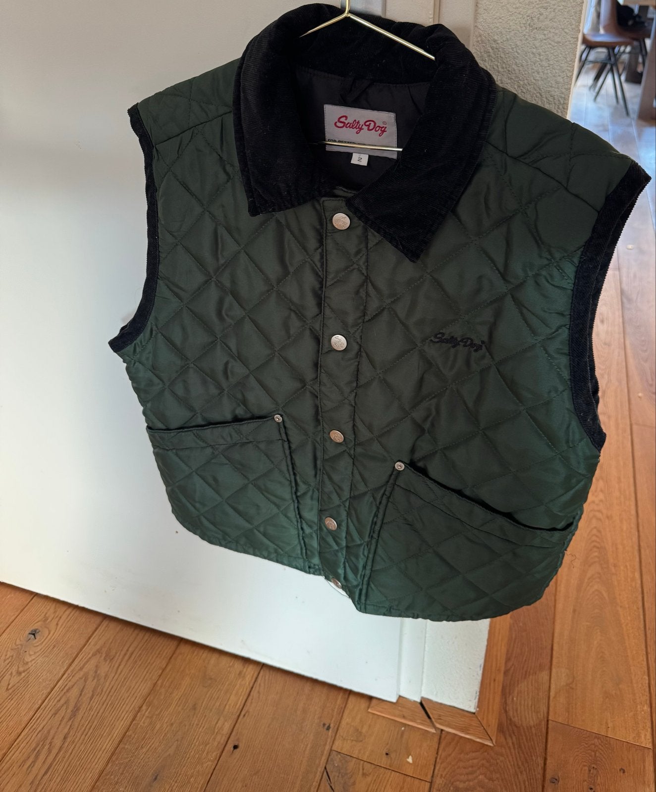 Vintage Salty Dog Bodywarmer/Gilet - Maat M - Jaren 90/Y2K, Kleding | Dames, Ophalen of Verzenden, Zo goed als nieuw, Maat 38/40 (M)