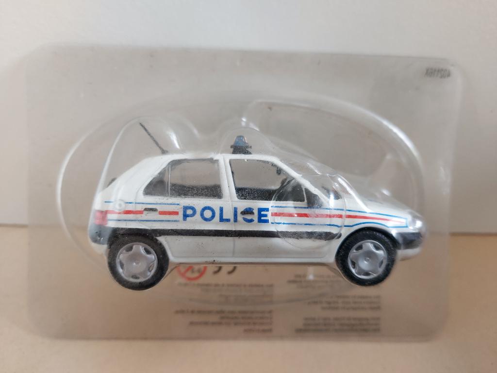 Citroen Saxo Police 1/43 editions Hachette Norev, Verzenden, Nieuw, Auto, Norev
