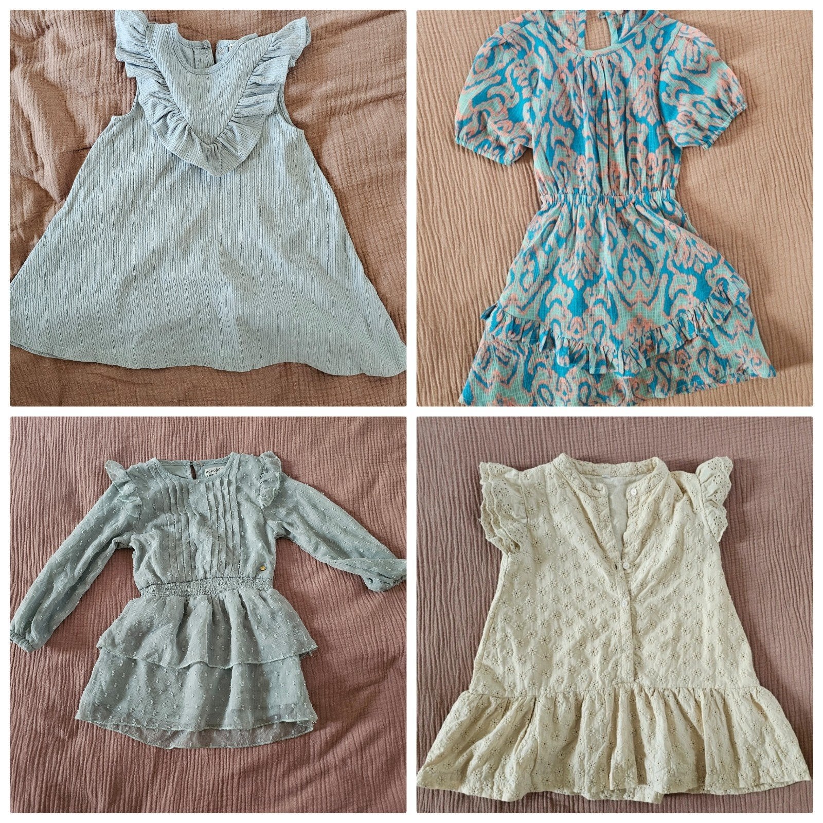 Kledingpakket maat 98, Ophalen of Verzenden, Koko Noko, Meisje, Jurk of Rok