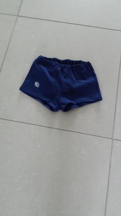 kort blauw sportbroekje maat s, Blauw, Overige typen, Ophalen of Verzenden, Zo goed als nieuw