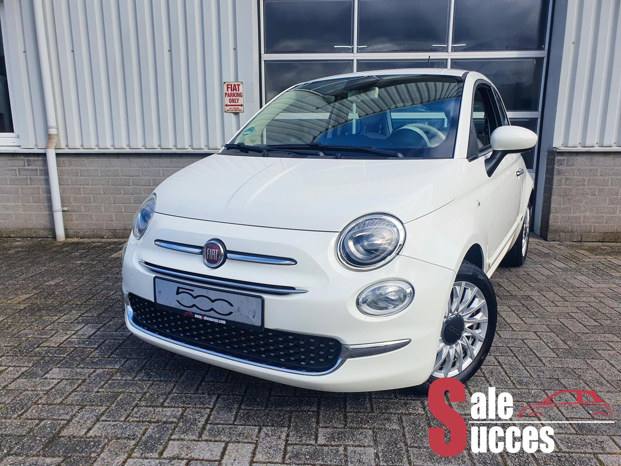 Fiat 500 1.2 Lounge Carplay | Navigatie, Auto's, Voorwielaandrijving, Stof, Gebruikt, 4 cilinders