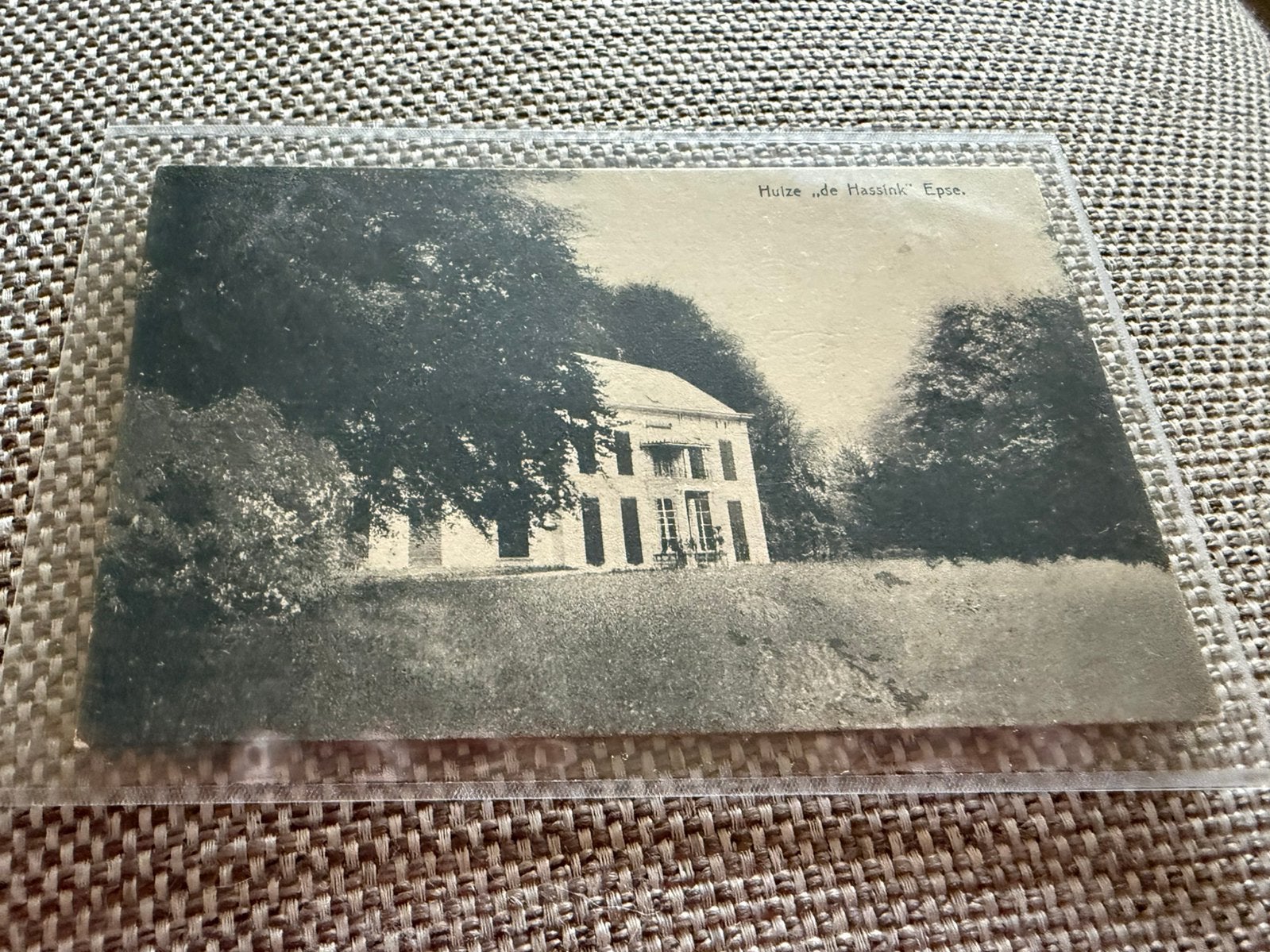 Ansichtkaart Epse huize de Hassink, Ophalen of Verzenden, Voor 1920, Overijssel