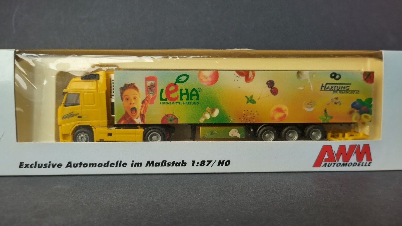 Volvo FH 12 Leha Hartung 1:87 Awm Pol, Verzenden, ., Nieuw, Herpa