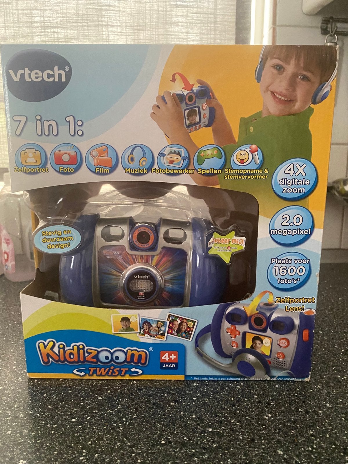 Vtech kidizoom met reistas en SD kaart, Ophalen of Verzenden, Zo goed als nieuw