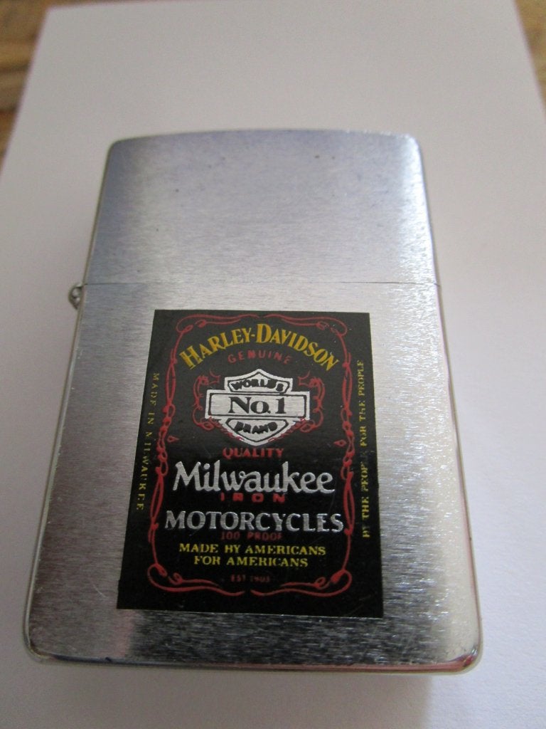 Zippo Harley Davidson, Verzamelen, Ophalen of Verzenden, Gebruikt, Aansteker