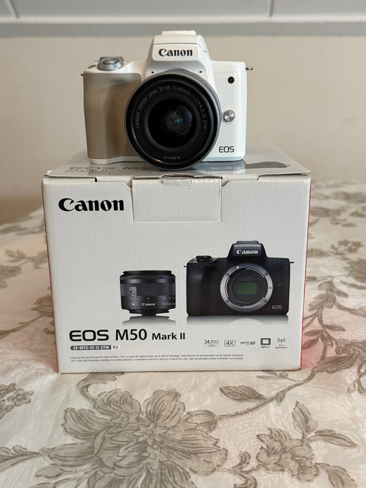 Canon EOS m50 mark II, Audio, Tv en Foto, Ophalen of Verzenden, Zo goed als nieuw, Canon, 8 keer of meer