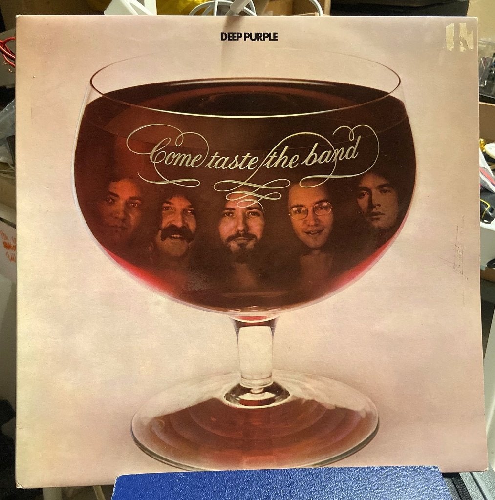Deep Purple LP -  Come Taste The Band, Fotohoes, LP, Gebruikt, Hard Rock