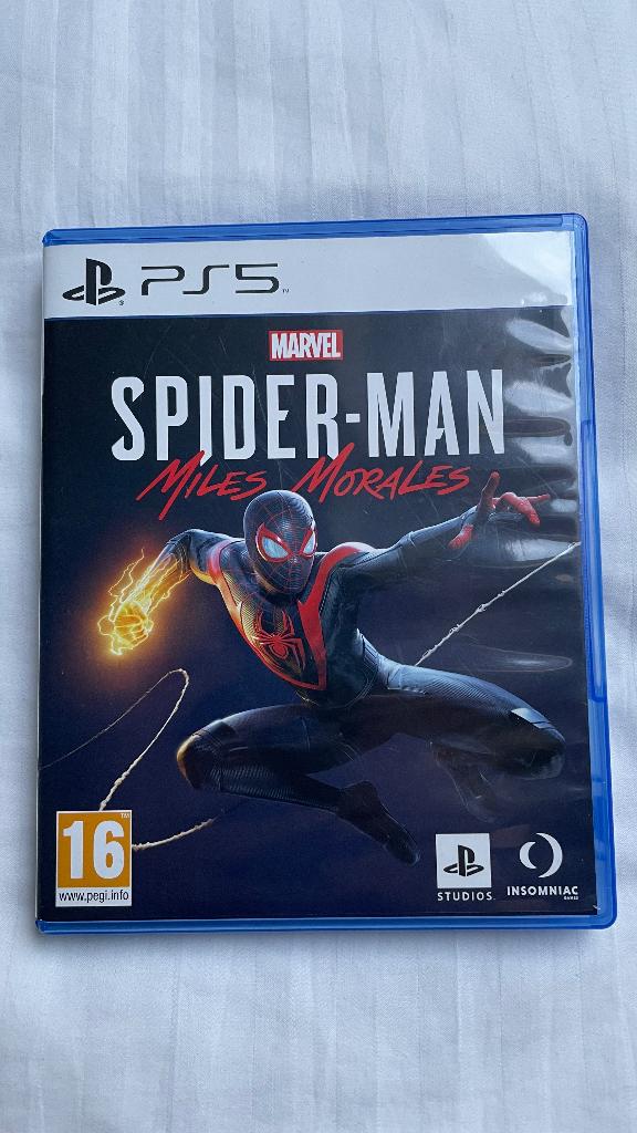 ps5 game Spider man miles morales, Spelcomputers en Games, Games | Sony PlayStation 5, Ophalen of Verzenden, Zo goed als nieuw