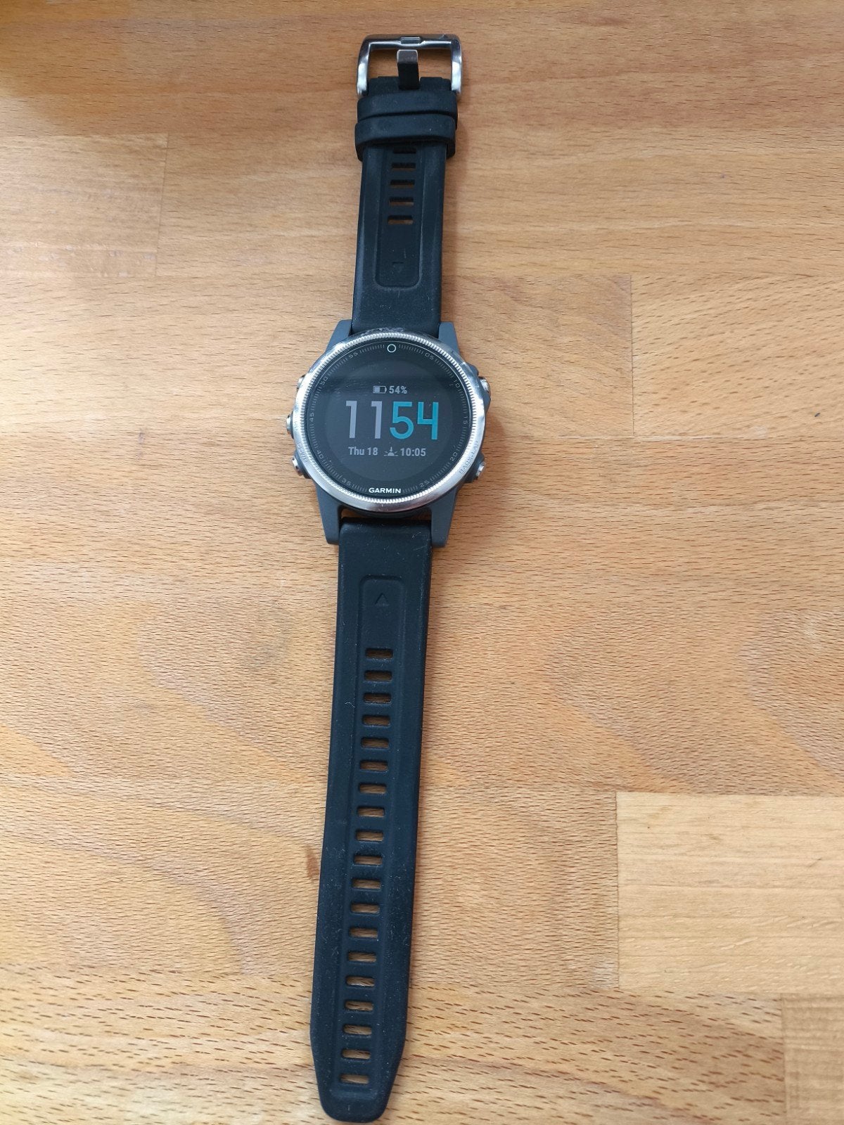 Garmin Fenix 5s - Goede Batterijduur, Gebruikt, Zwart, Garmin, Ophalen of Verzenden