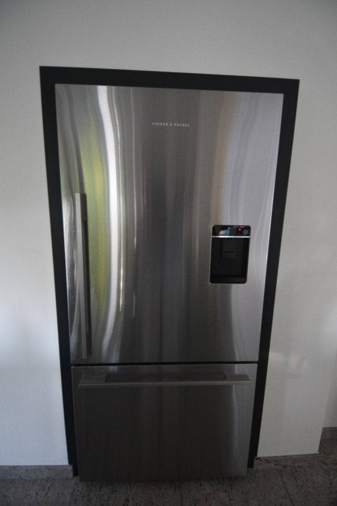 Koelkast-vriezer-ijs-water Fisher & Paykel RF522WDRUX4, Witgoed en Apparatuur, Ophalen, 200 liter of meer, 60 cm of meer, Met aparte vriezer