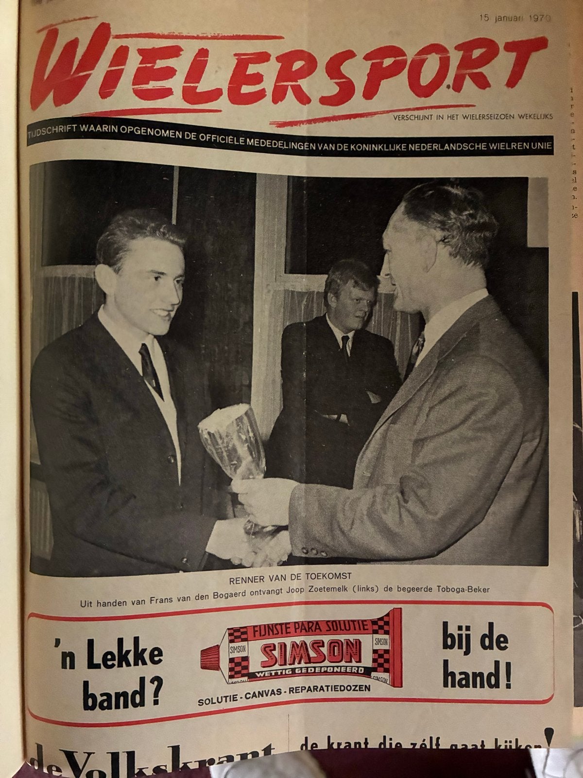 Wielersport - KNWU - complete jaargangen 1970 t/m 184, Boeken, Ophalen, Gelezen, Sport en Vrije tijd
