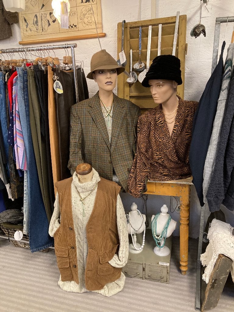Vintage kleding & schoenen bij Warenhuis Strant in Haren, Kleding | Dames, Vintage, Ophalen, Gedragen