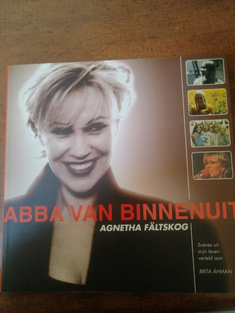 ABBA van Binnenuit - Agnetha Fältskog (Veel foto's), Ophalen of Verzenden, Gelezen, Agnetha Fältskog, Film, Tv en Media