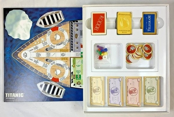 Titanic Het Bordspel Universal Games 1998 Compleet vintage, Coolsingel 104, 3011 AG Rotterdam, Netherlands, Verzenden, Een of twee spelers