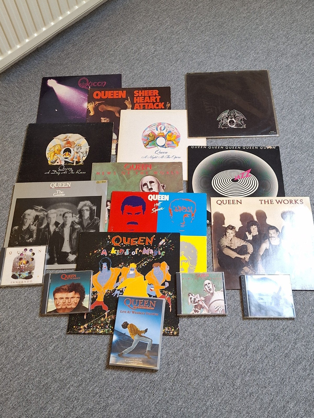 Queen CD en LP collectie - Diverse albums, Ophalen, Rock, Gebruikt, Inclusief doosje