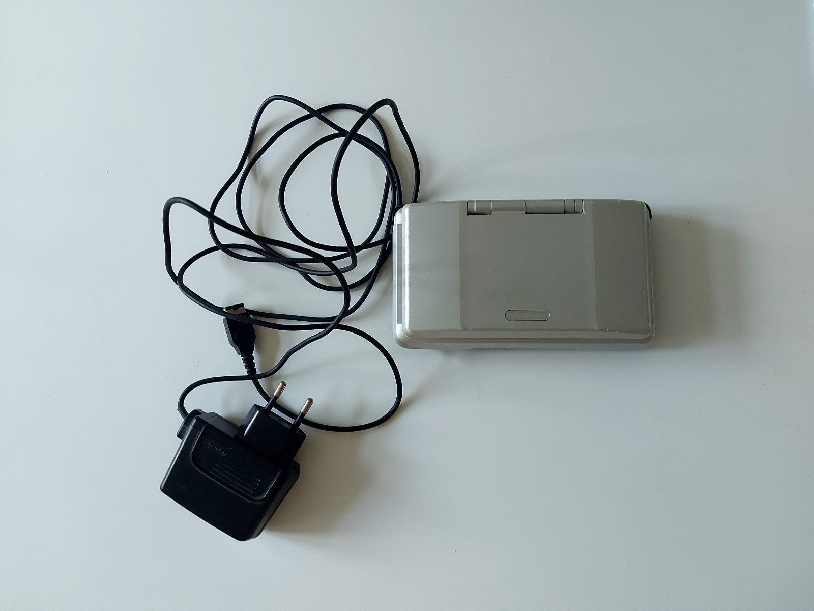 Nintendo DS Classic platinum, Ophalen of Verzenden, Gebruikt, Zilver, DS Original of Phat