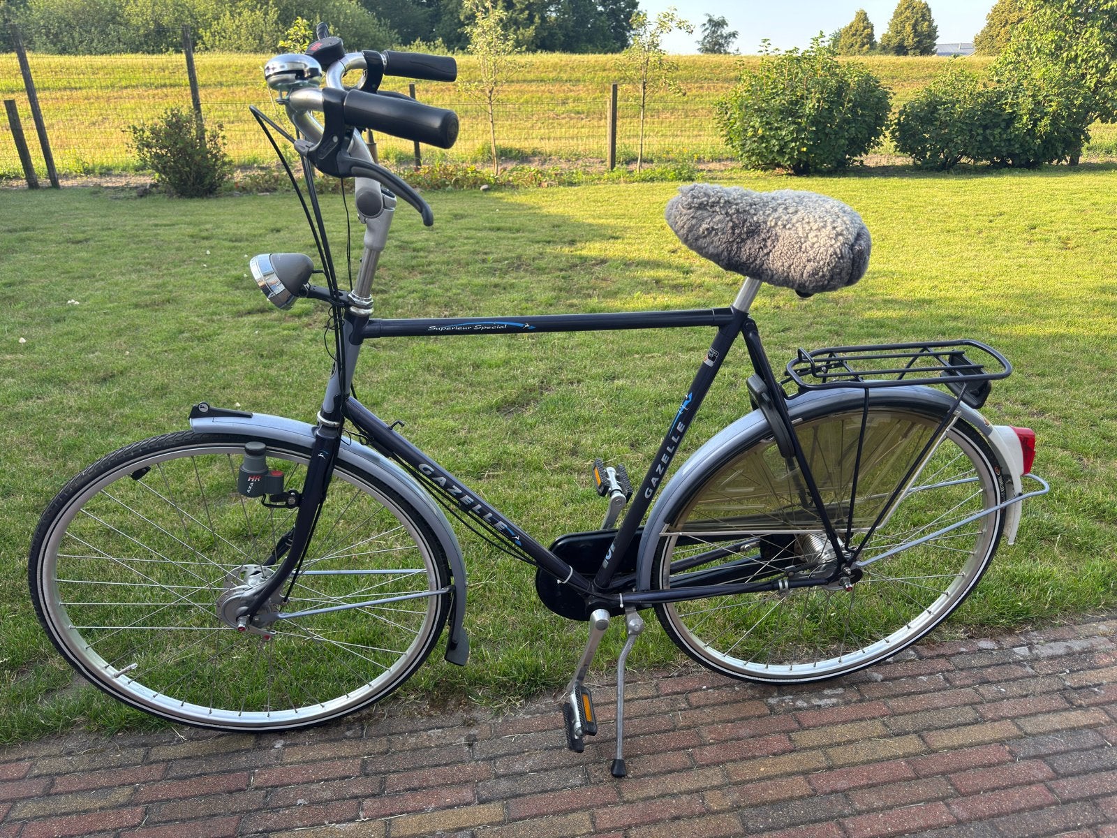 Gazelle Herenfiets - Zo goed als nieuw, incl. extra's, Ophalen, Zo goed als nieuw, Gazelle, Versnellingen