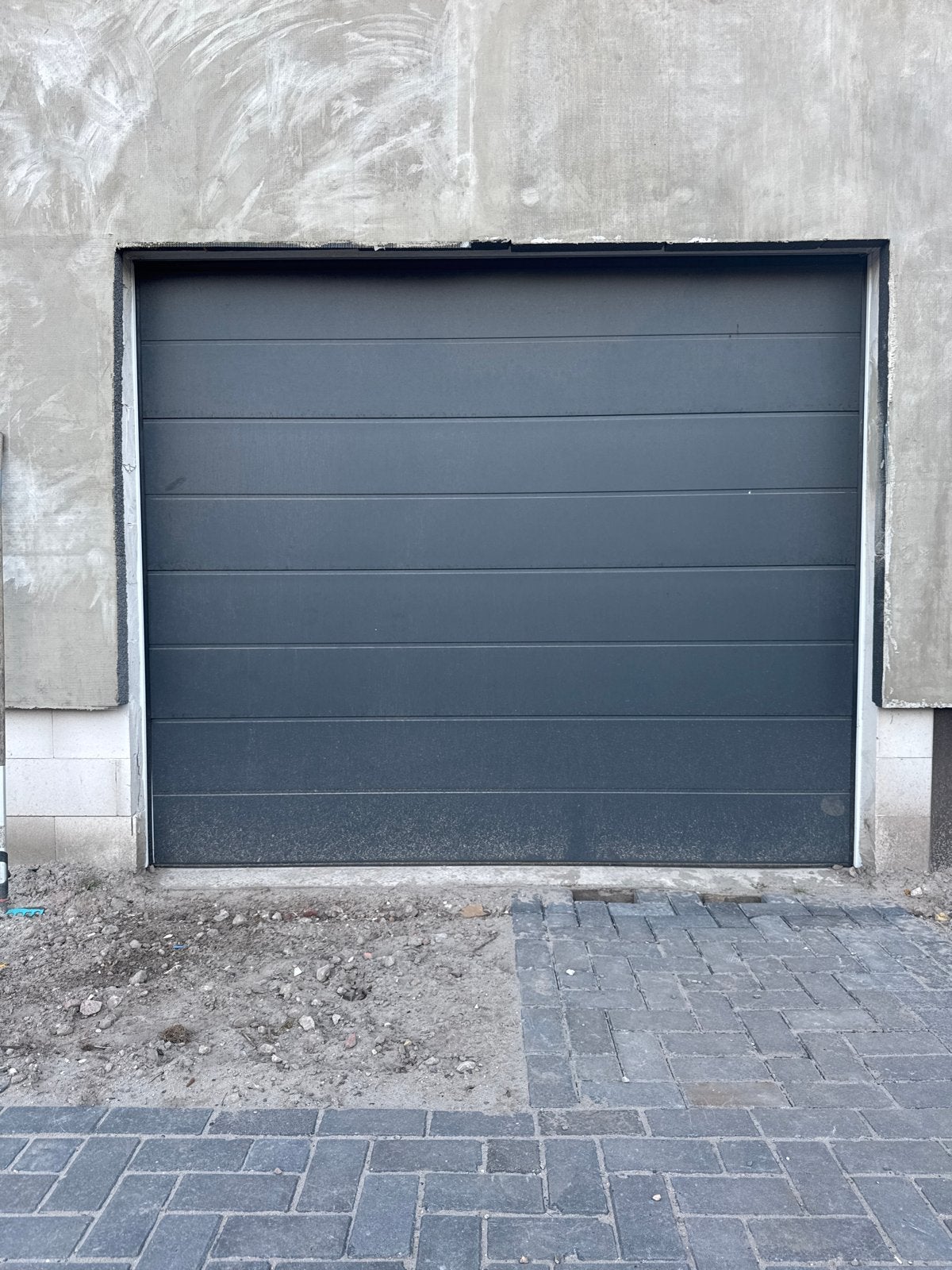 Novoferm Novoport IV Garagedeur - Antraciet, Ophalen, 120 cm of meer, Garagedeur, Zo goed als nieuw