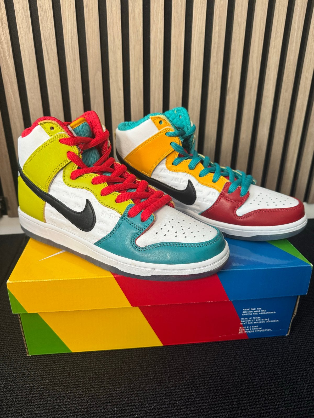 Nike SB Dunk High Pro froSkate All Love Sneakers, Ophalen, Overige kleuren, Nieuw, Sneakers of Gympen