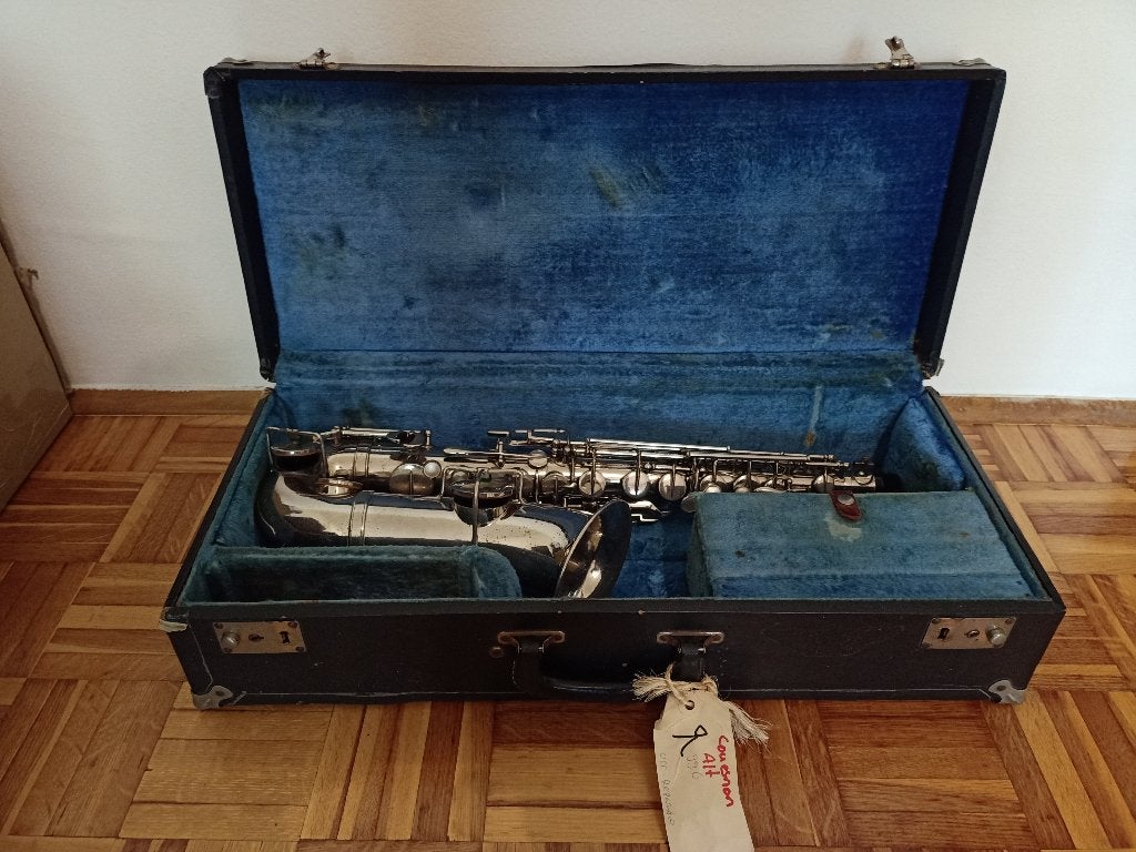 Couesnon Monopole Alto Saxophone (1933), Muziek en Instrumenten, Blaasinstrumenten | Saxofoons, Ophalen of Verzenden, Alt, Met koffer