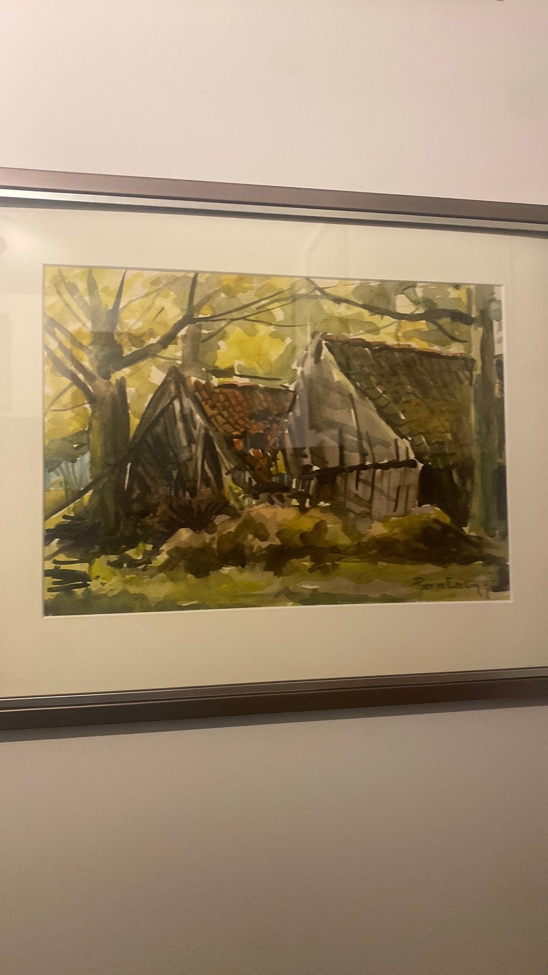 Piet te lintum, Antiek en Kunst, Kunst | Schilderijen | Klassiek, Ophalen of Verzenden