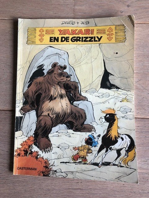 Yakari en de Grizzly, Boeken, Stripboeken, Eén stripboek, Ophalen of Verzenden, Gelezen, Derib + Job