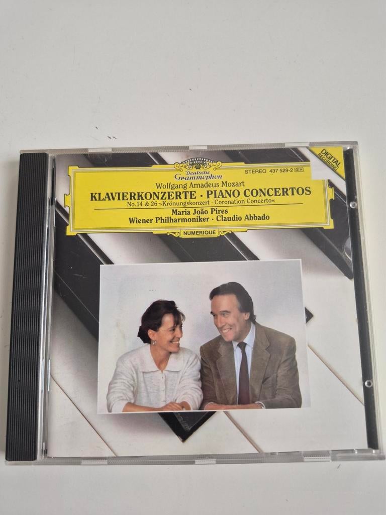 Mozart: Pianoconcerten 14 & 26 - Maria João Pires CD, Ophalen of Verzenden