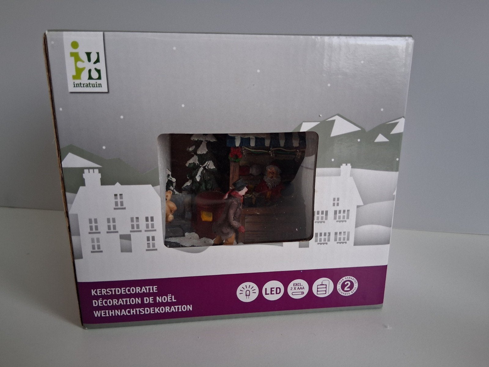 Intratuin kerstkraam, Ophalen of Verzenden, Gebruikt