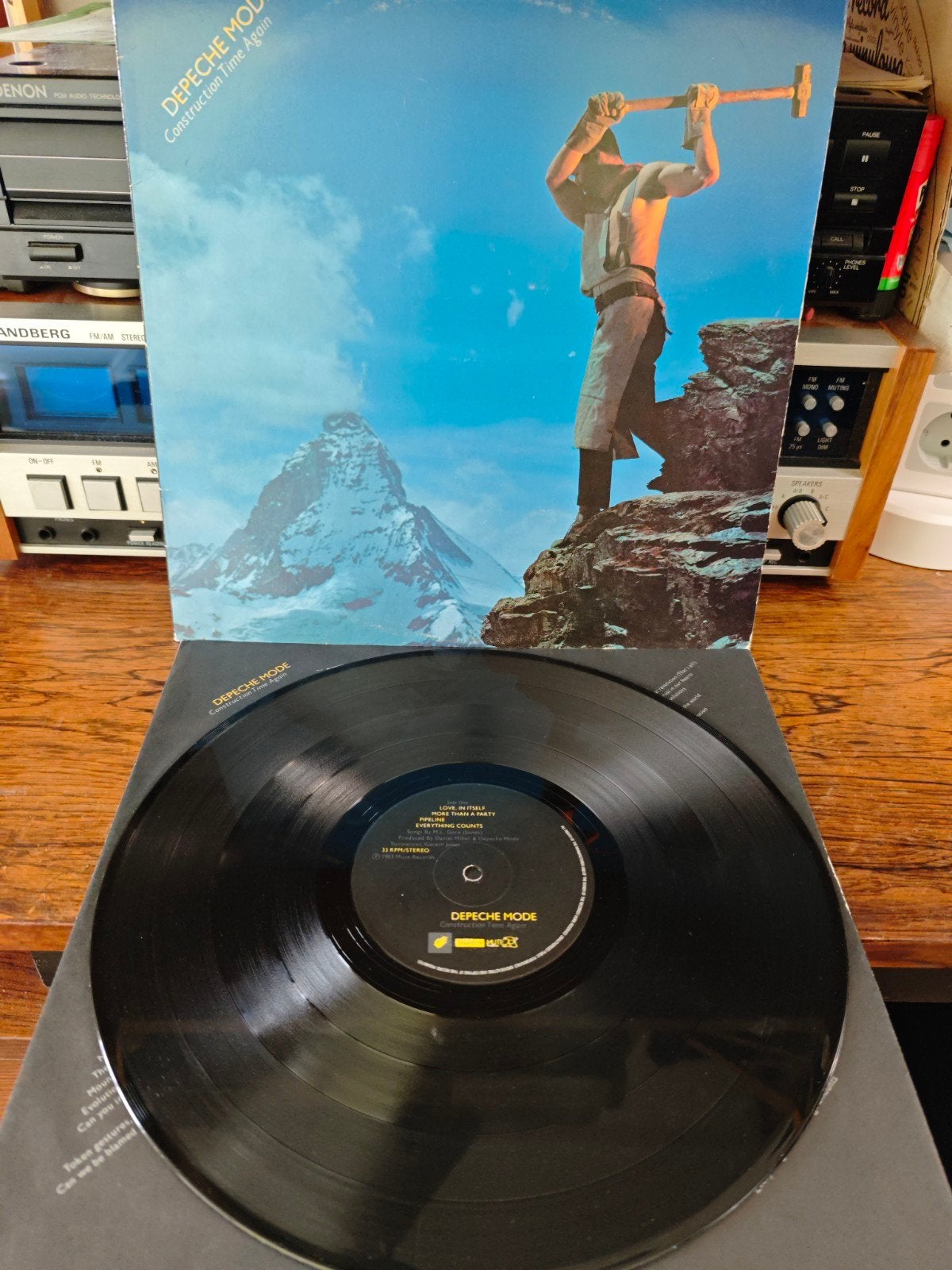 Depeche Mode - Construction Time Again LP (1983), LP, Gebruikt, Originele persing, Ophalen of Verzenden