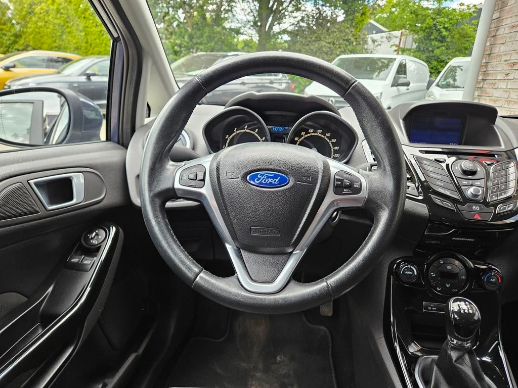 Ford Fiesta 1.0 EcoBoost Titanium Trekhaak! NAP! Airco/Clima, Auto's, Voorwielaandrijving, Euro 5, 101 pk, 23 km/l