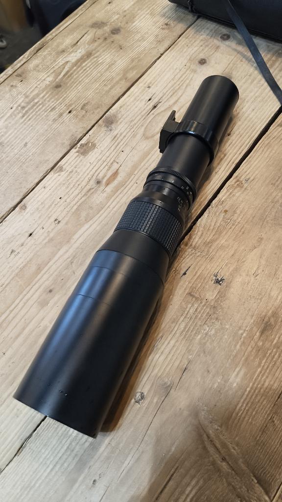Pentor 500mm f/8 telelens met koker, Ophalen of Verzenden, Gebruikt, Telelens, Zoom