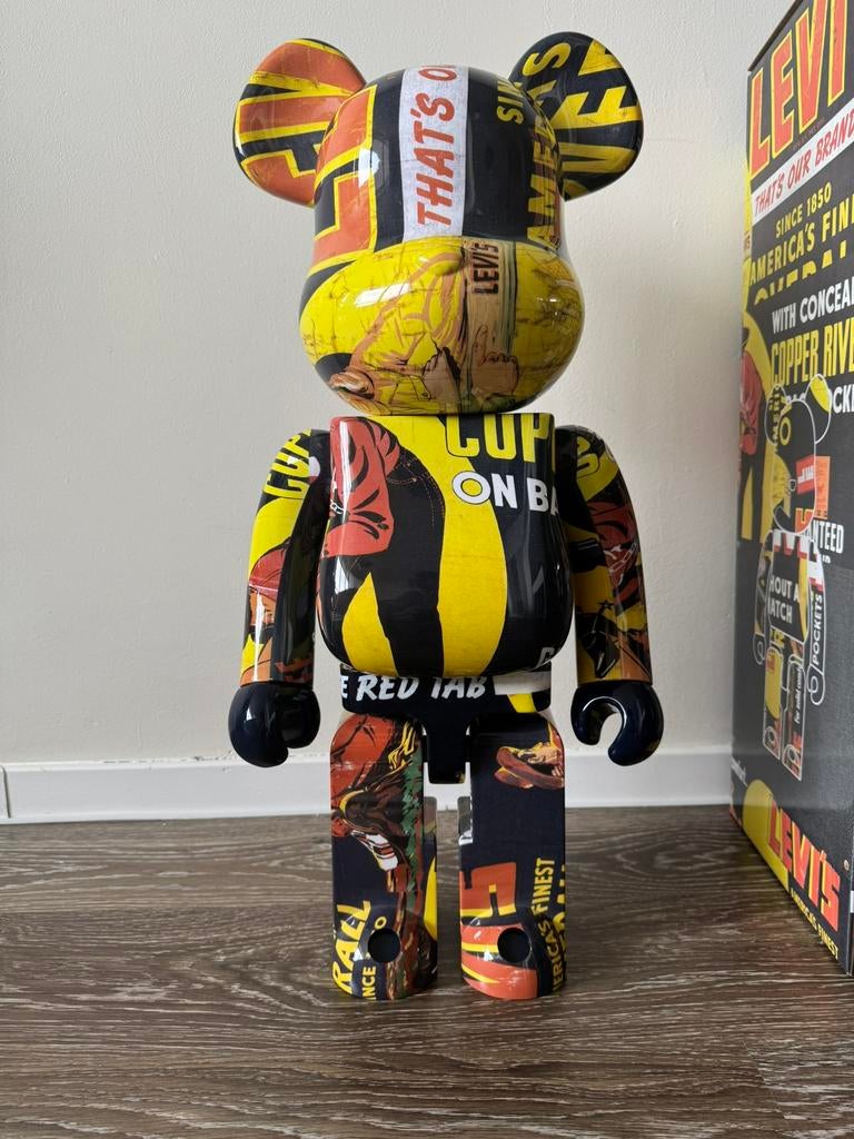 Levi’s x Be@rbrick 1000%, Ophalen of Verzenden, Nieuw