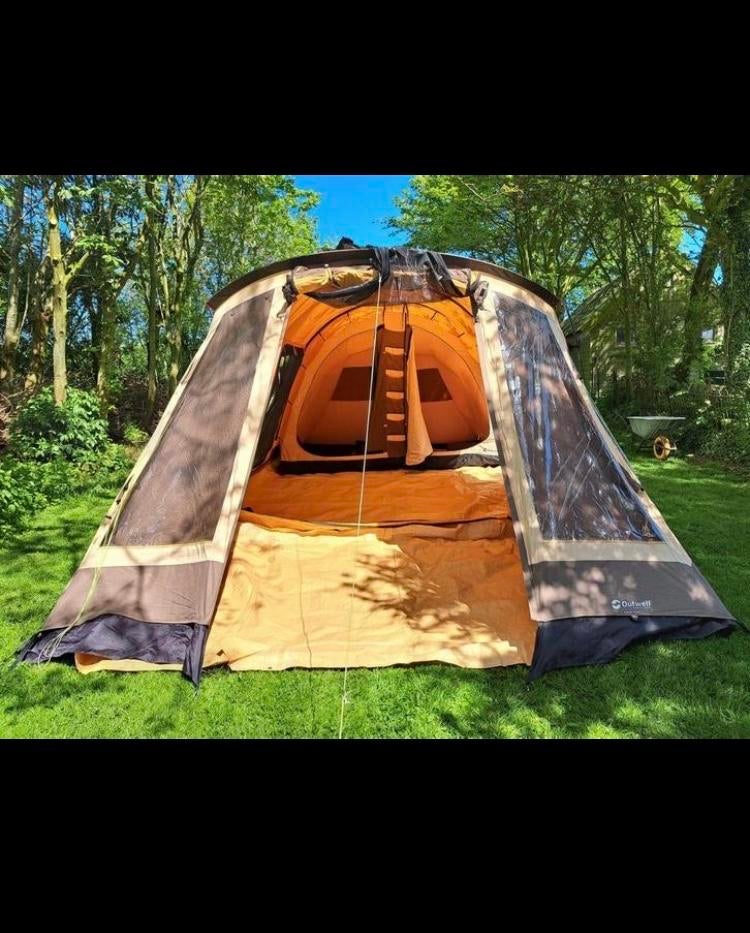 Outwell Hawaï Reef tunneltent - in zeer goede staat., Caravans en Kamperen, Ophalen, Gebruikt, Tot en met 6
