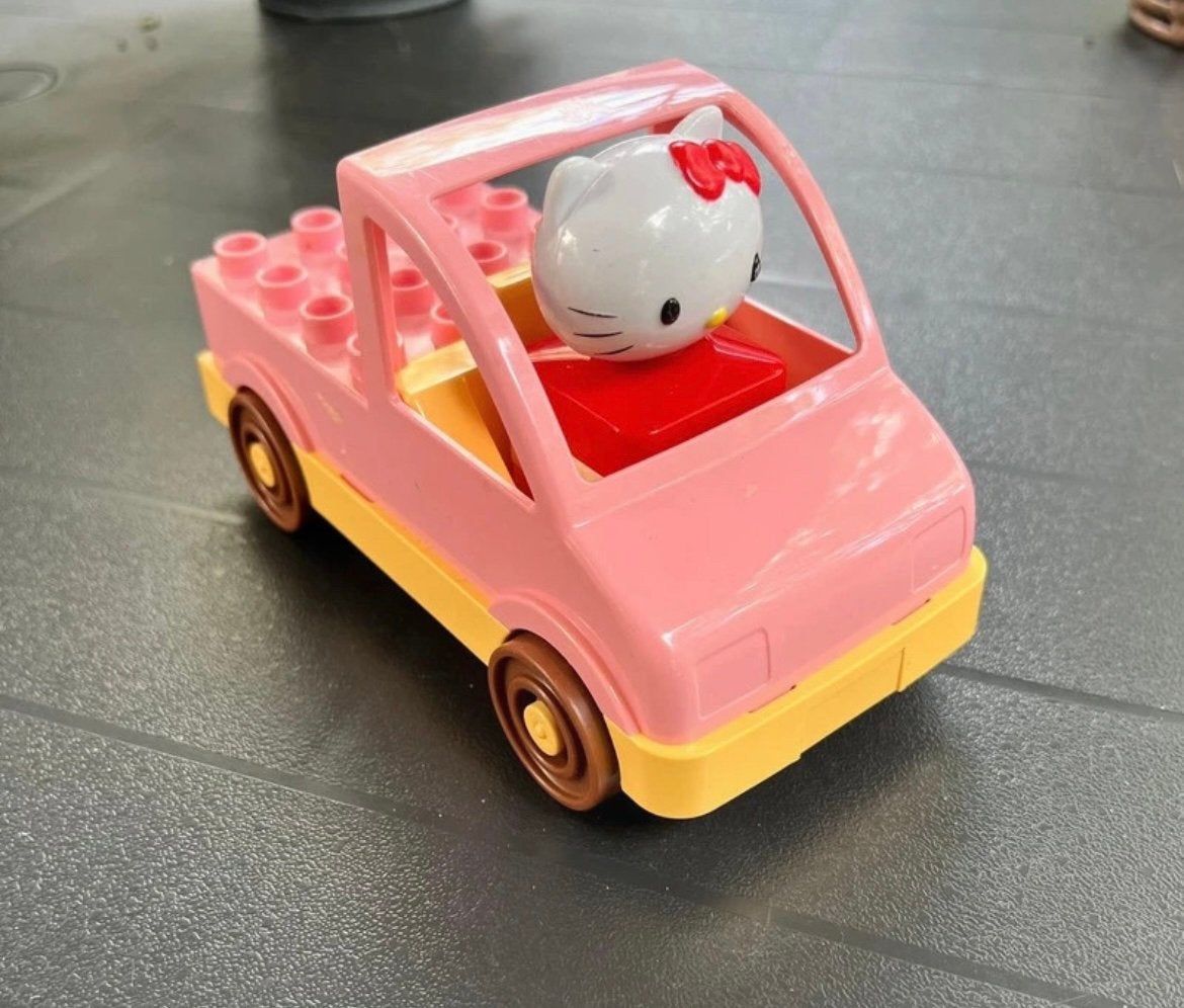 Roze Lego Duplo auto, Ophalen of Verzenden, Gebruikt