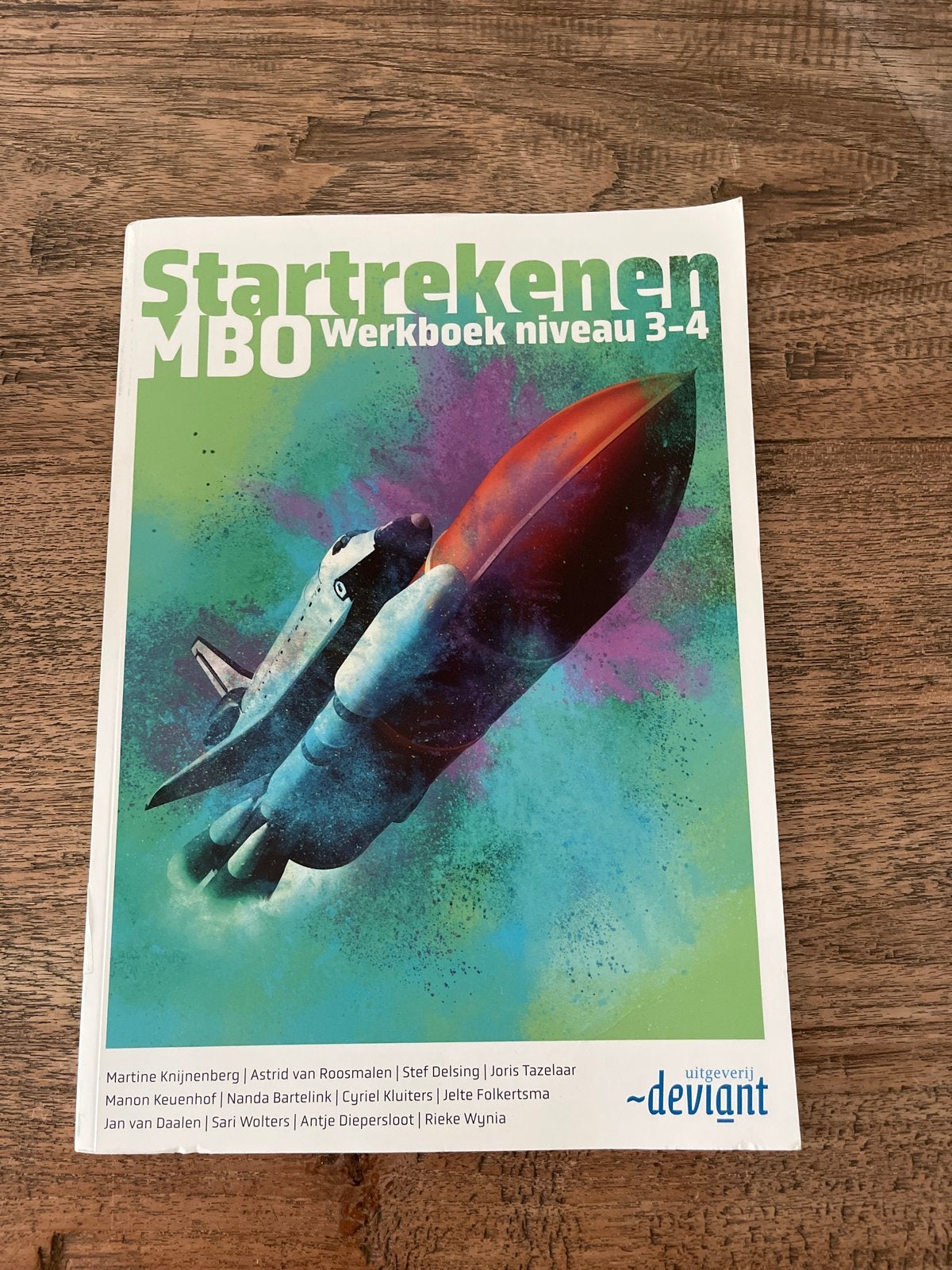 Startrekenen MBO Werkboek niveau 3-4 (uitgeverij Deviant), Boeken, Ophalen of Verzenden, Beta, Zo goed als nieuw, MBO