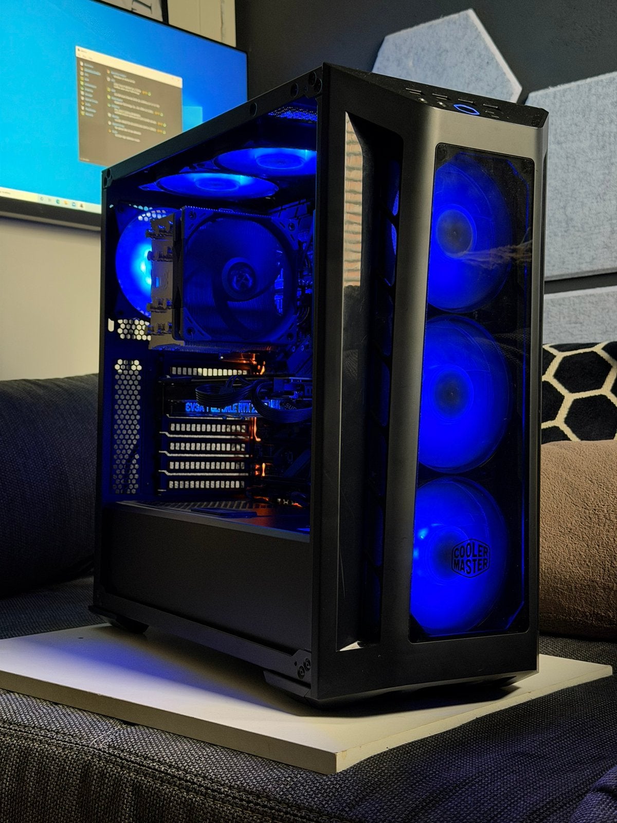 RGB Game PC | RTX 2070 SUPER | 9600KF | 16GB | SSD, -, -, Ophalen of Verzenden, Zo goed als nieuw
